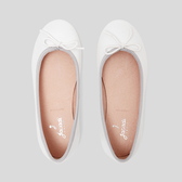 Girl leather ballet flats