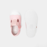 Baby girl canvas sandals