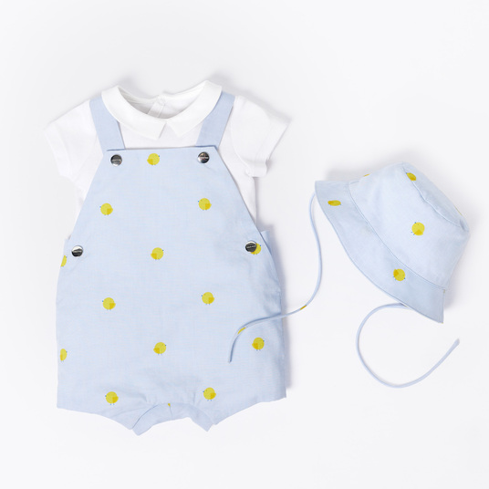 Baby boy short-sleeved bodysuit