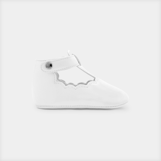 Baby girl patent t-bar shoes