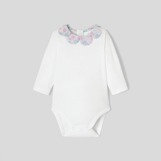 Baby girl long sleeve bodysuit