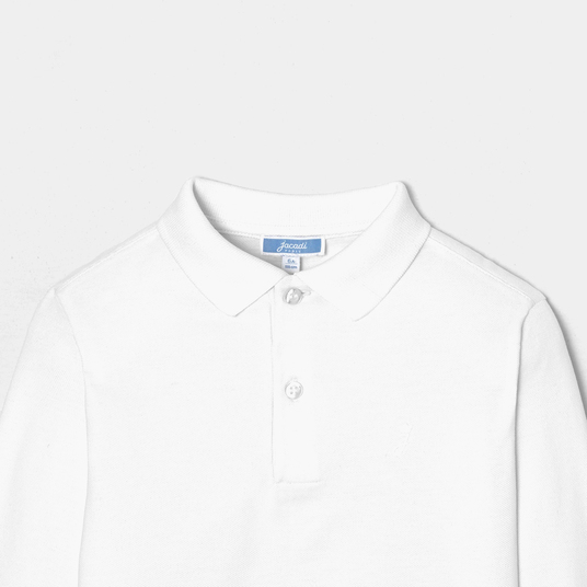 Kid long-sleeved polo shirt