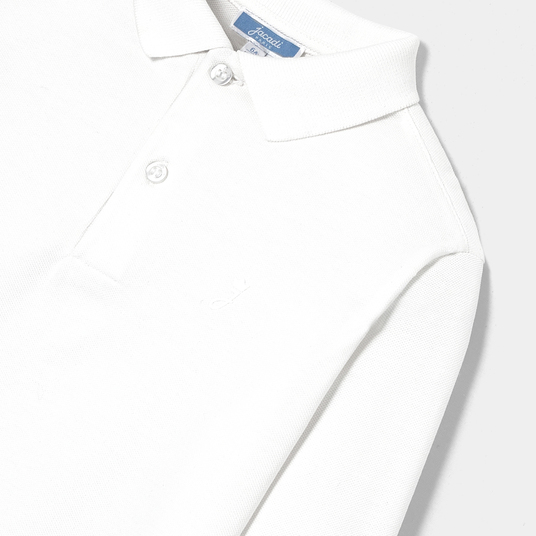 Kid long-sleeved polo shirt