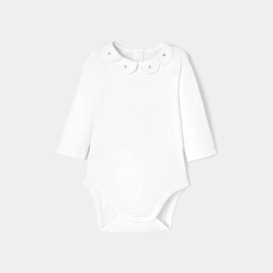 Baby girl long sleeve bodysuit