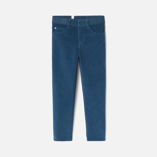 Boy lined velvet trousers