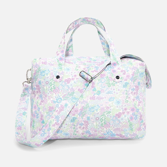 Liberty fabric nappy bag