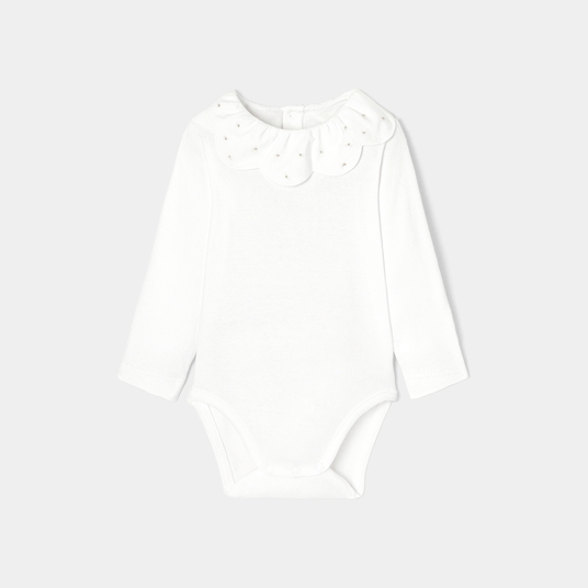 Baby girl long sleeve bodysuit