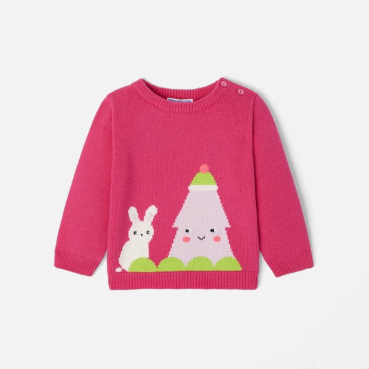 Baby girl Christmas jumper 