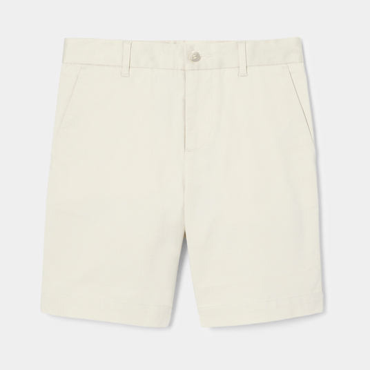 Boy Bermuda shorts in cotton satin