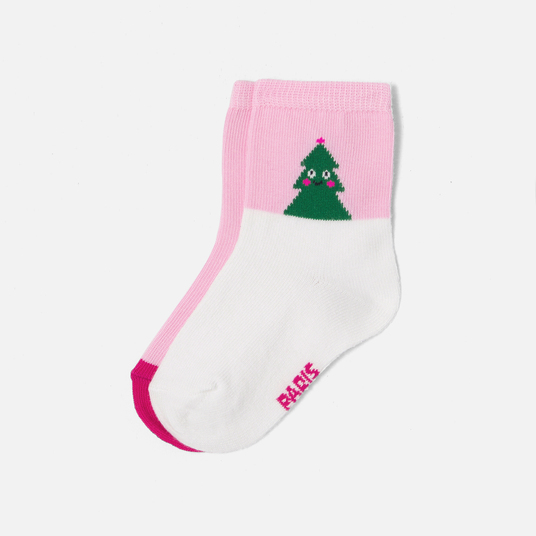 Baby girl Christmas socks set of 2 pairs