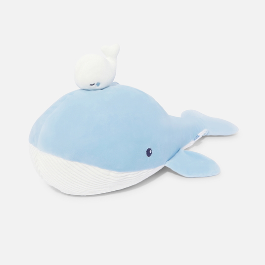 Whale activity plush toy