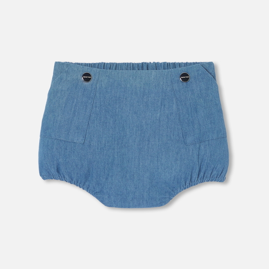 Baby bloomer in lightweight denim