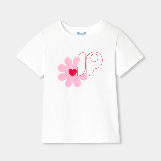 Girl short-sleeved T-shirt