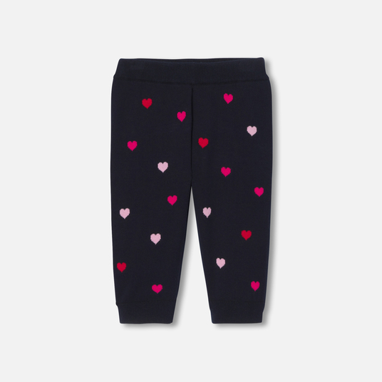 Baby girl knitted trousers