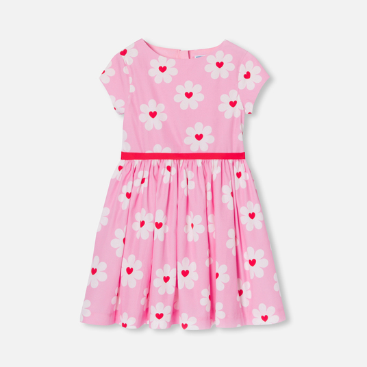 Girl poplin dress 