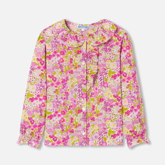 Girl blouse in Liberty fabric