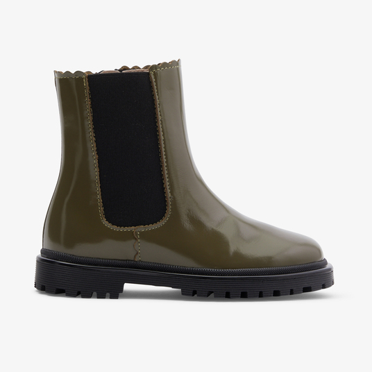 Girl Chelsea boots  in smooth leather