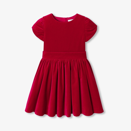 Girl velvet dress