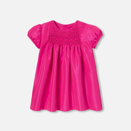 Baby girl taffeta dress 