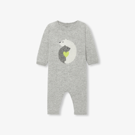 Baby cashmere jumpsuit