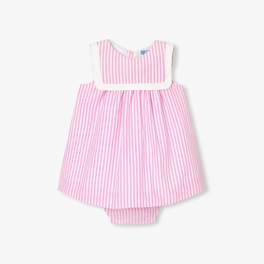 Baby girl dress in poplin