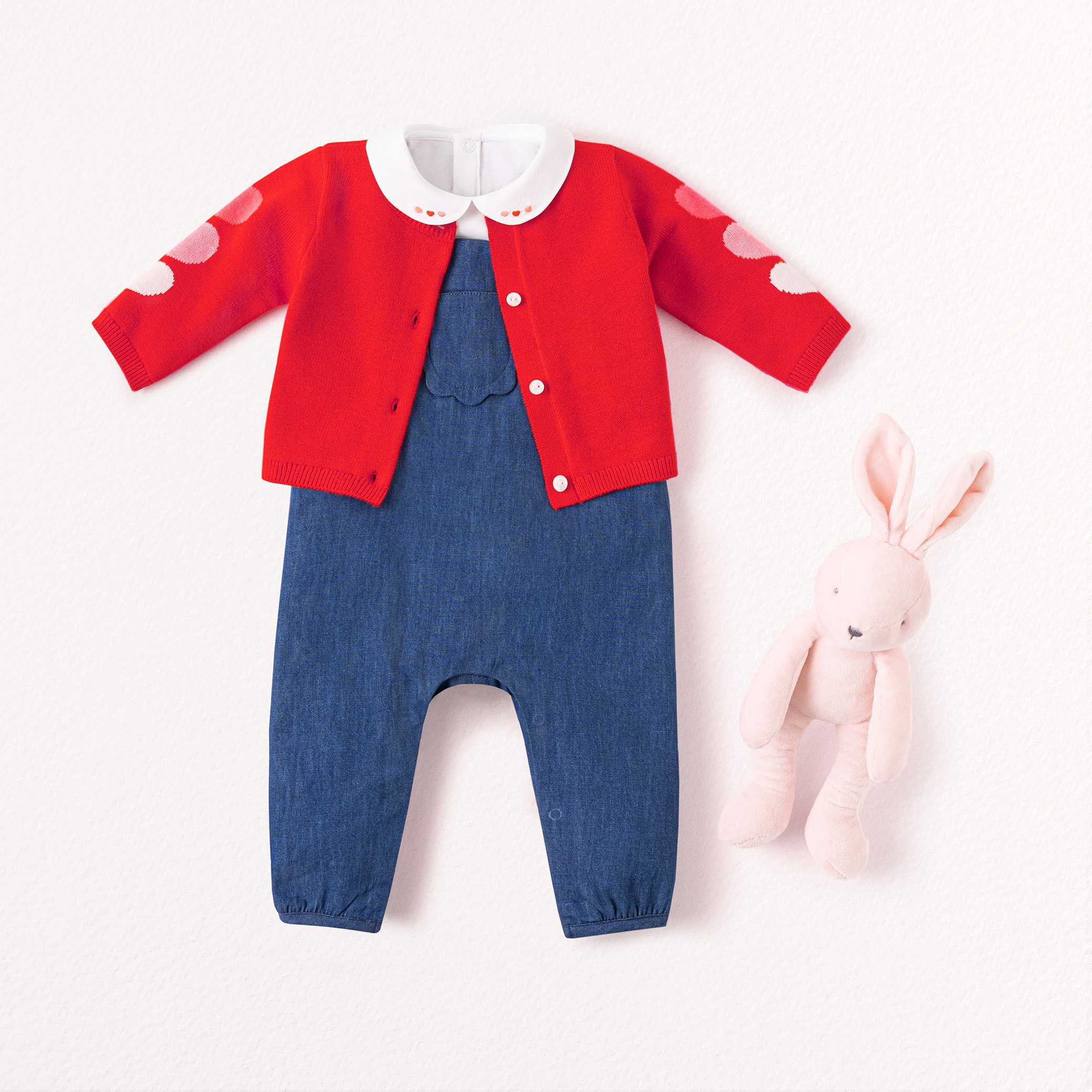 Shop baby girl overall set