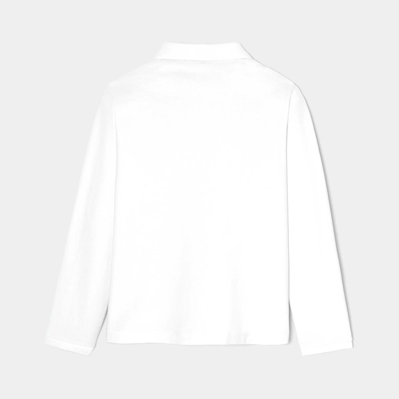 Kid long-sleeved polo shirt